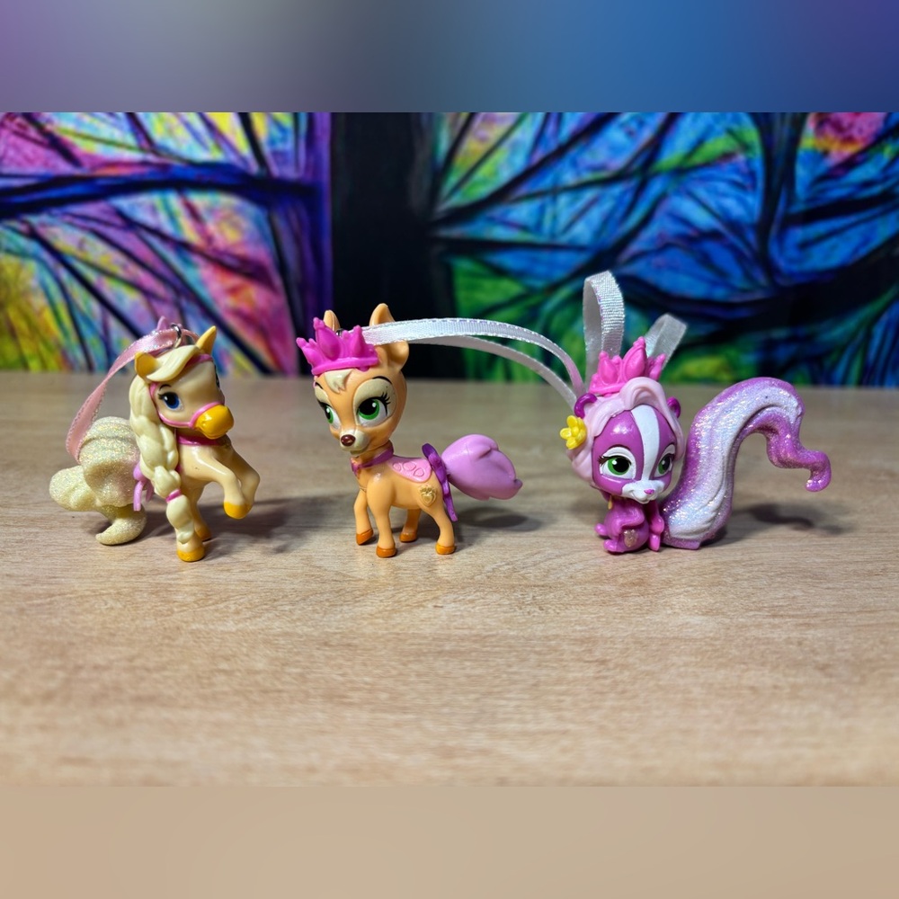 Disney Palace Pets Tangled Christmas Ornament, Rapunzels Skunk Meadow, Blondie,